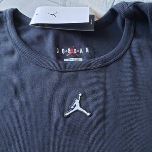 NWT - Air Jordan Nike Women's Plus Slim Fit Black Tank - Size 2X